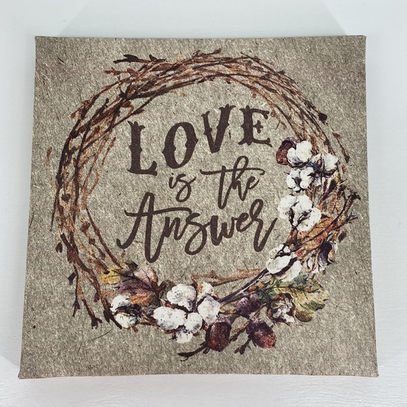 unknown Other - Love Is The Answer Canvas Print
